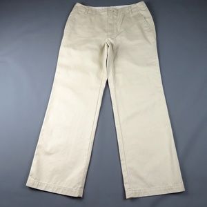 GAP light beige / cream trouser pants 8 ANKLE